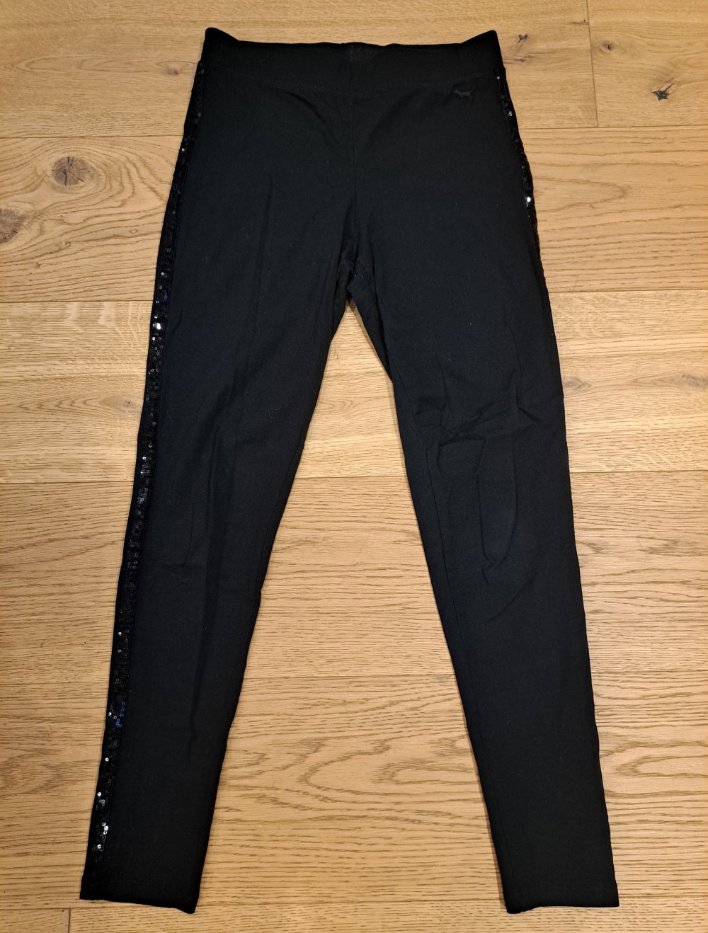 PINK Leggings Pailletten Glitzer