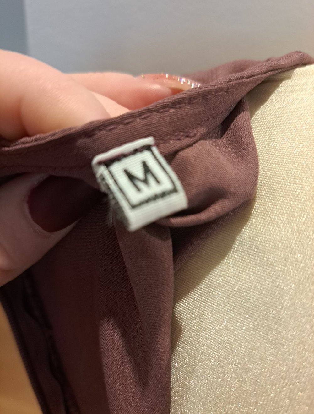 Shein Jumpsuit Overall lang altrosa Flieder