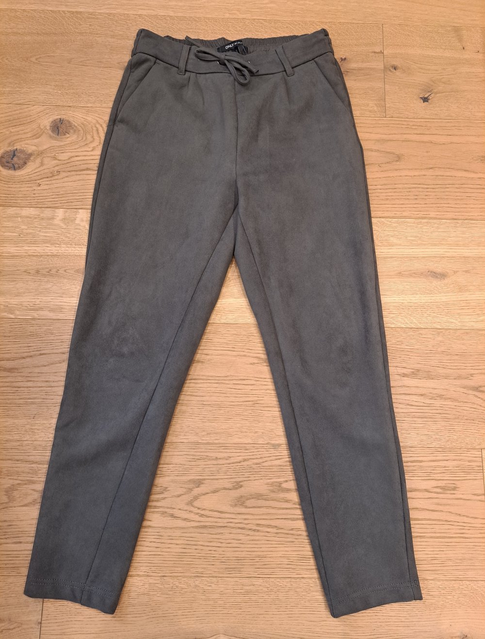 Only Stoffhose Wildleder Optik