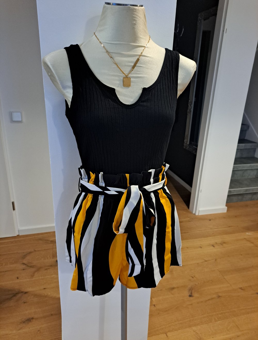 Shein Jumpsuit gemustert