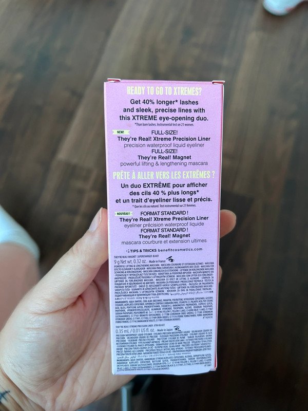 Benefit xtreme lash & line duo they‘re real mascara 