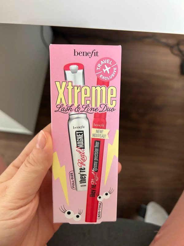Benefit xtreme lash & line duo they‘re real mascara 