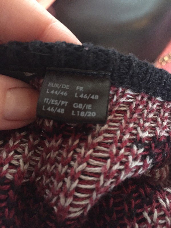 Esmara Cardigan gemustert Muster Wasserfallkragen