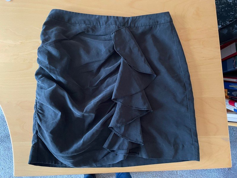 Schwarz- grauer Minirock in Gr. 38 *Mengenrabatt*