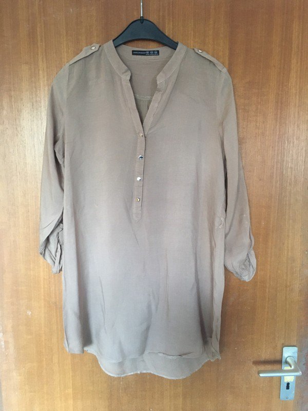 Beiges Blusenkleid *Mengenrabatt*