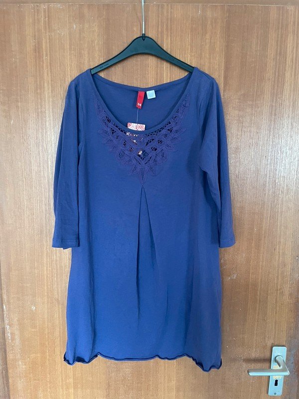 lilafarbenes Spitzenkleid aus Baumwolle, Neu *Mengenrabatt*