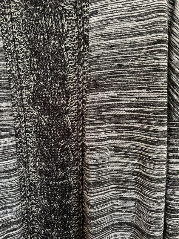 grau gemusterter Pullover in Gr. 36/38 von Promod *Mengenrabatt*