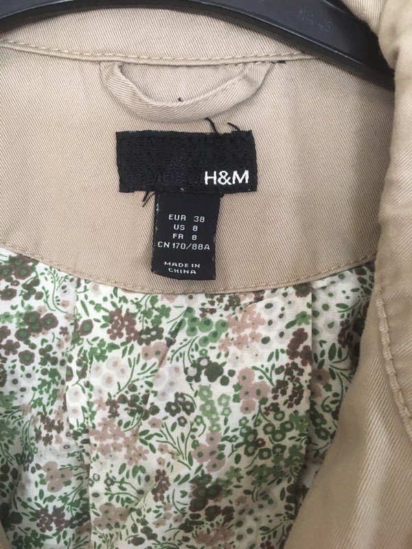 Beige Frühlingsjacke aus Baumwolle *Mengenrabatt*