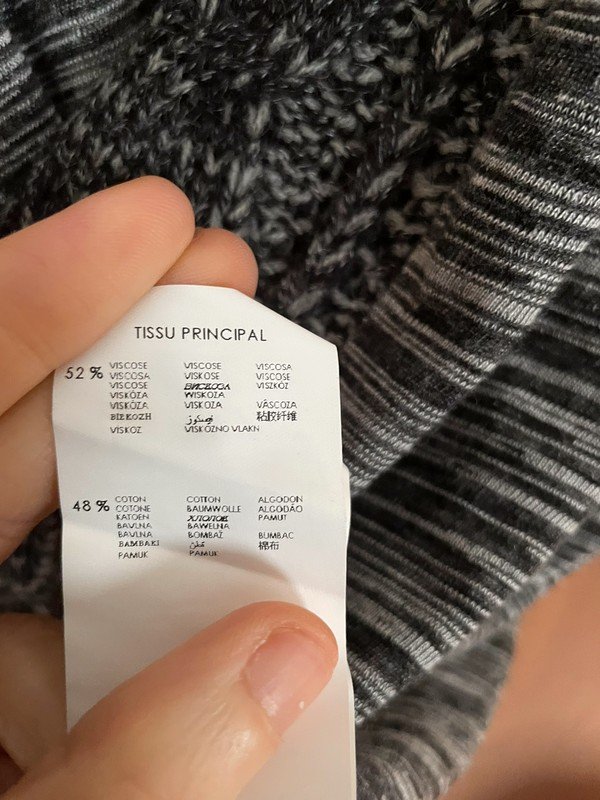 grau gemusterter Pullover in Gr. 36/38 von Promod *Mengenrabatt*