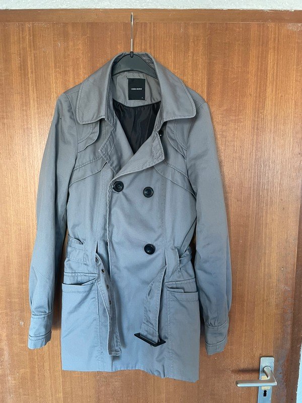 Grauer Trenchcoat *Mengenrabatt*