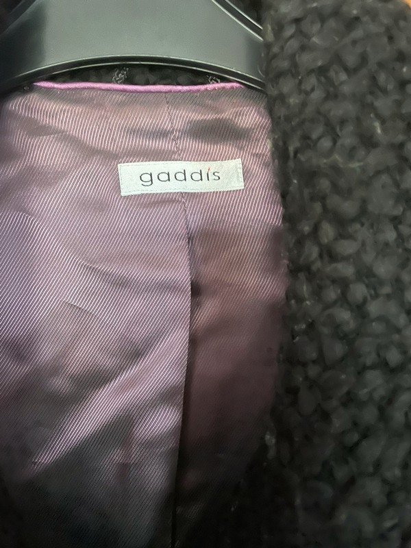 Schwarze Wolljacke (Teddyjacke) in Gr.46 *Mengenrabatt*