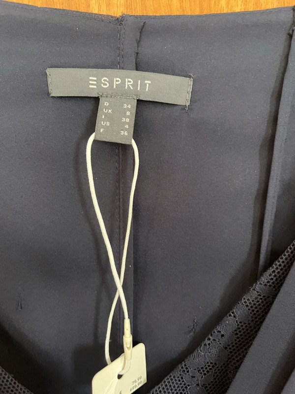 Blaues elegantes Kleid, Neu mit Etikett *Mengenrabatt*