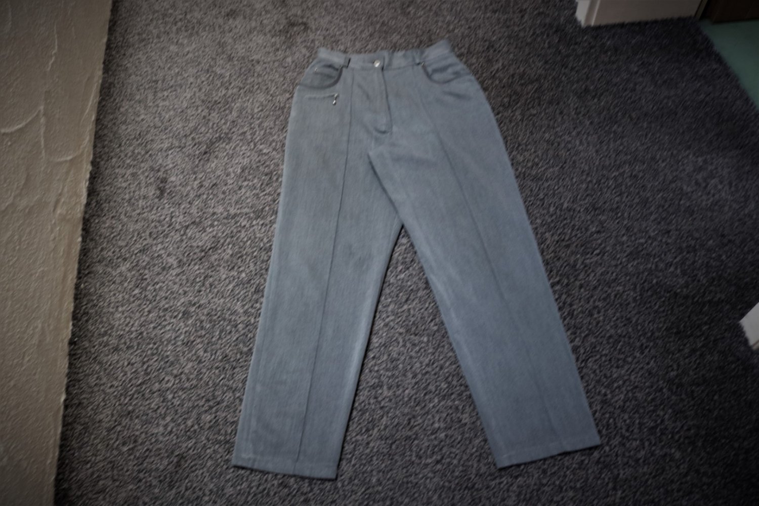 #Hose, Gr. 36 - Kurzgröße, #grau, #Together - Top-Zustand