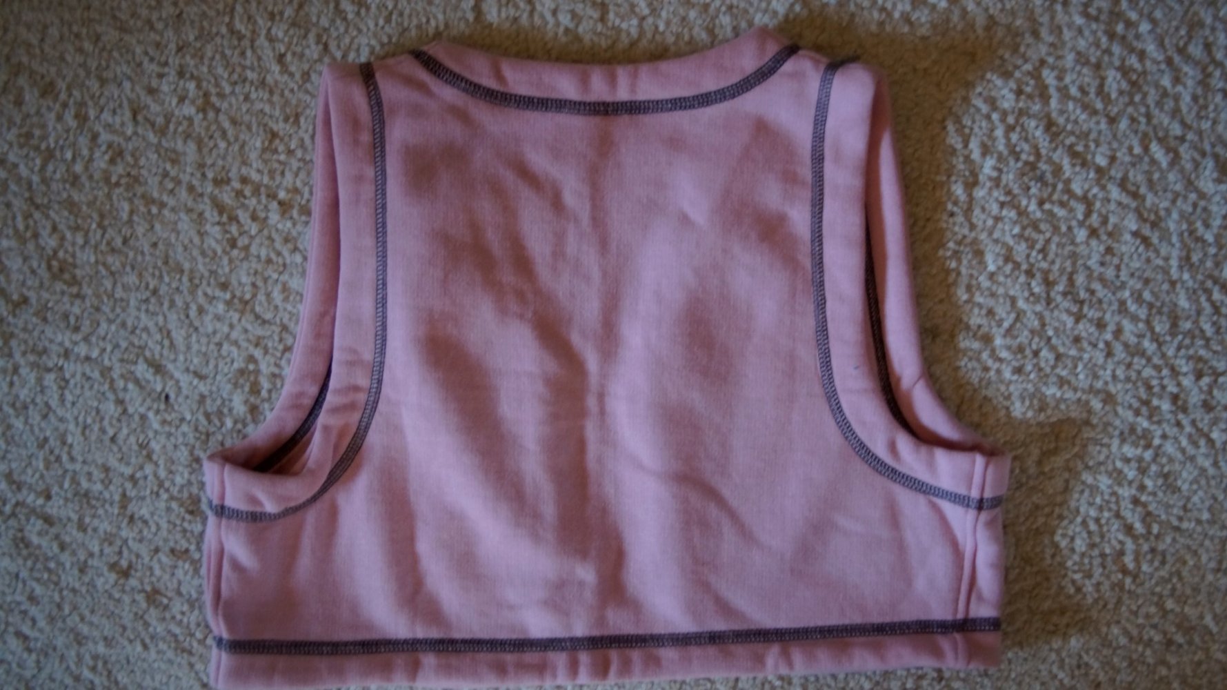 #Weste, Gr. 140/146, #rosa, #innen angeraut, #hochwertig