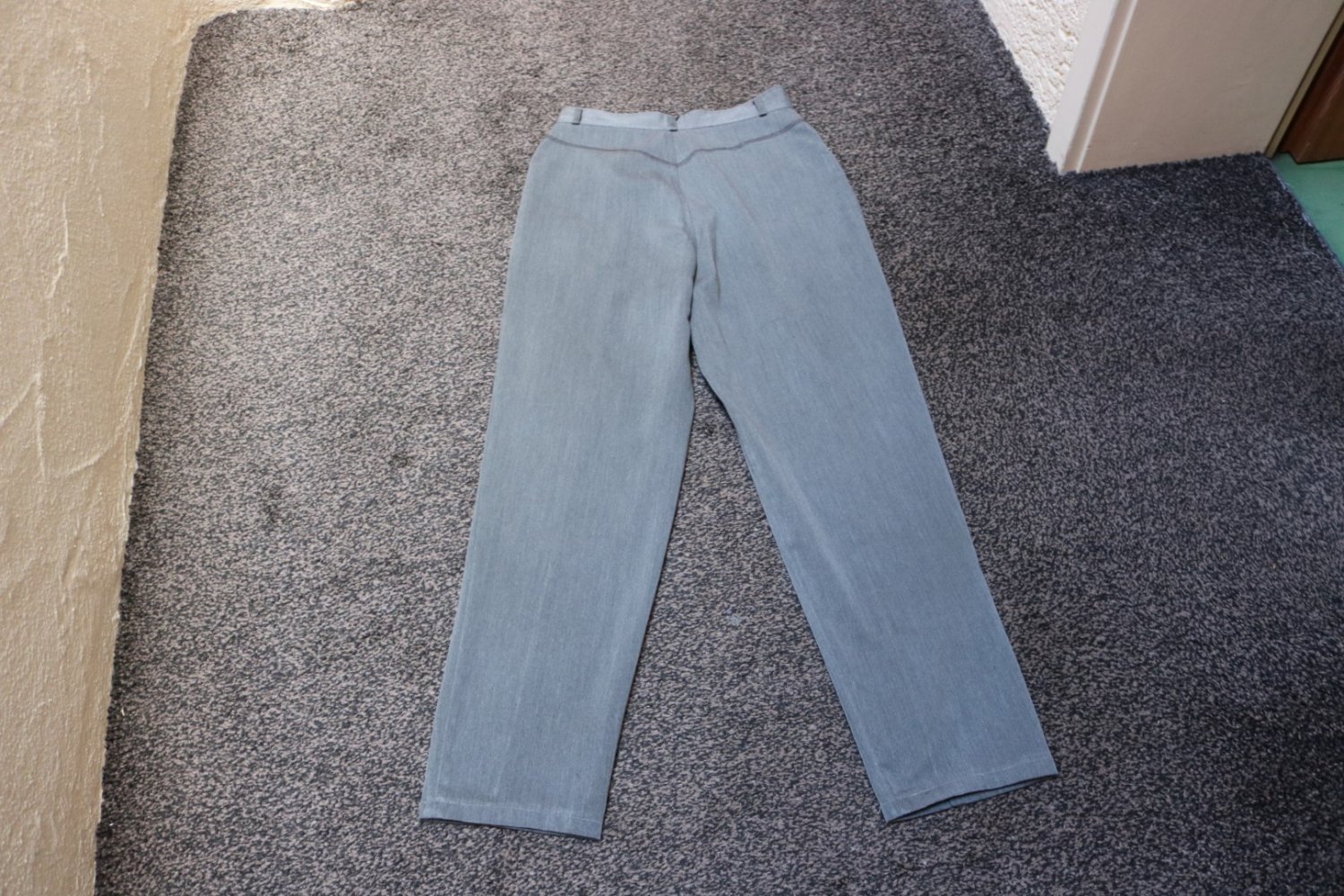 #Hose, Gr. 36 - Kurzgröße, #grau, #Together - Top-Zustand