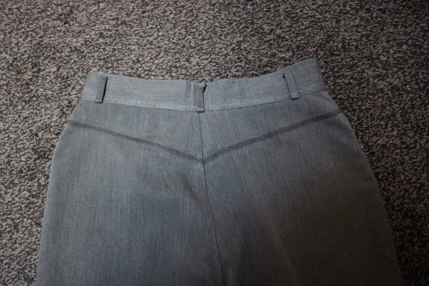 #Hose, Gr. 36 - Kurzgröße, #grau, #Together - Top-Zustand