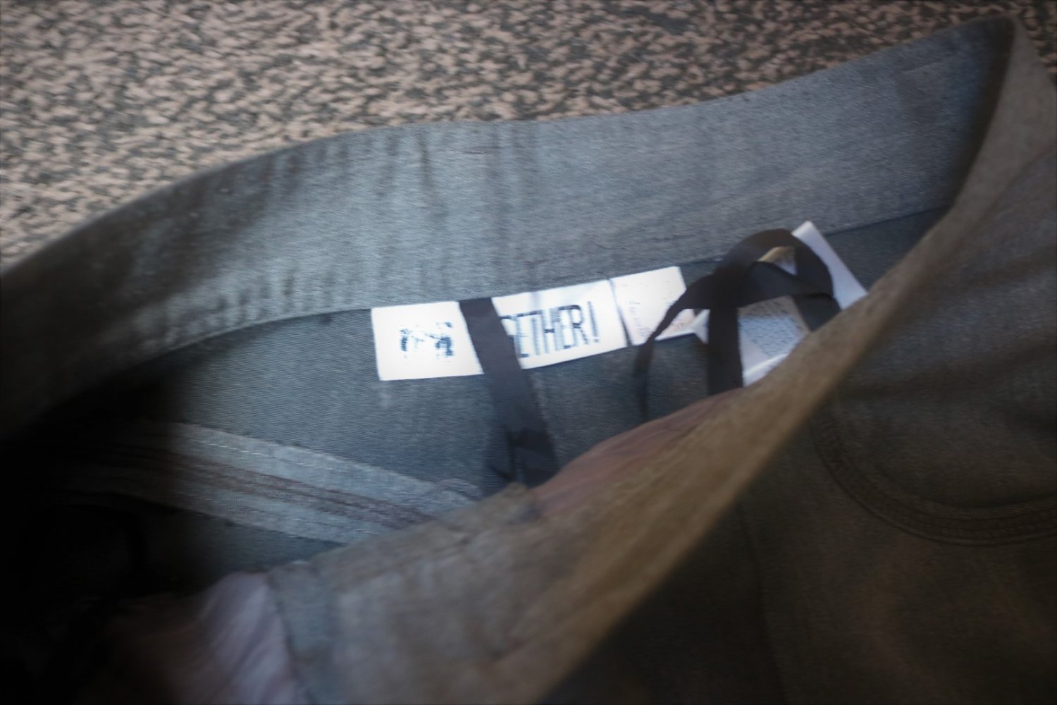 #Hose, Gr. 36 - Kurzgröße, #grau, #Together - Top-Zustand