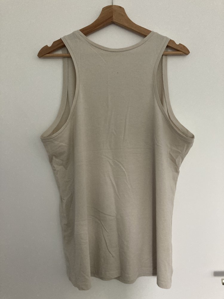 Gr. L nudefarbenes Sport-Tanktop von Tschibo