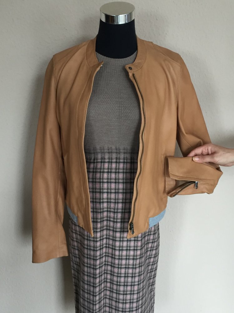 Yaya Women Lederjacke Gr.36 butterweich und unterfüttert Top Zustand