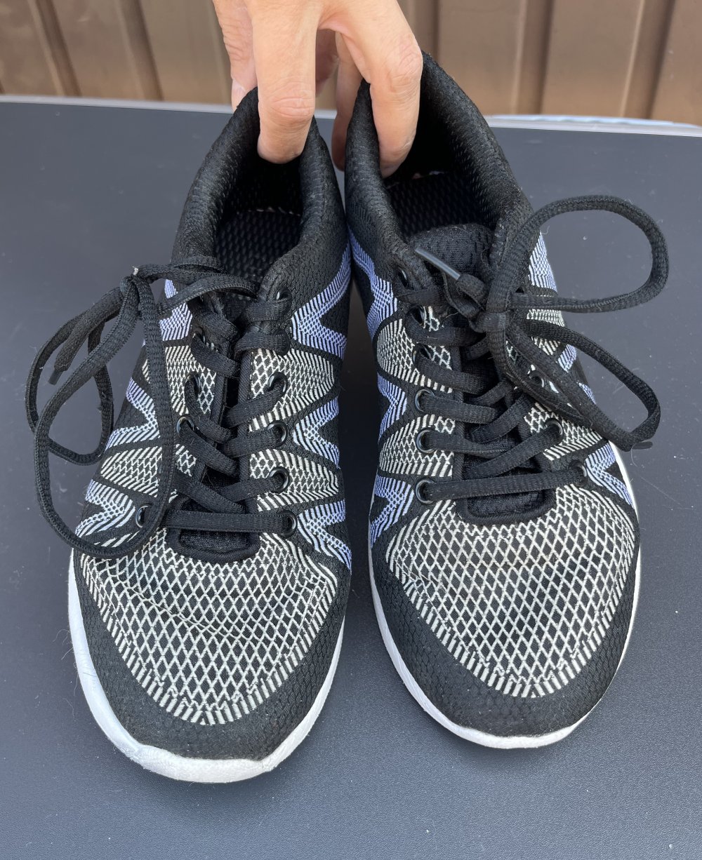 Even & Odd Active Lauf Freizeit Sneaker Gr.38 schwarz grau