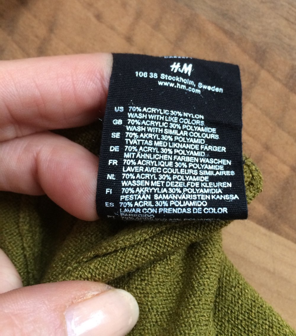 2 H&M Retro Pullover Feinstrick Gr.M Khaki + Orange