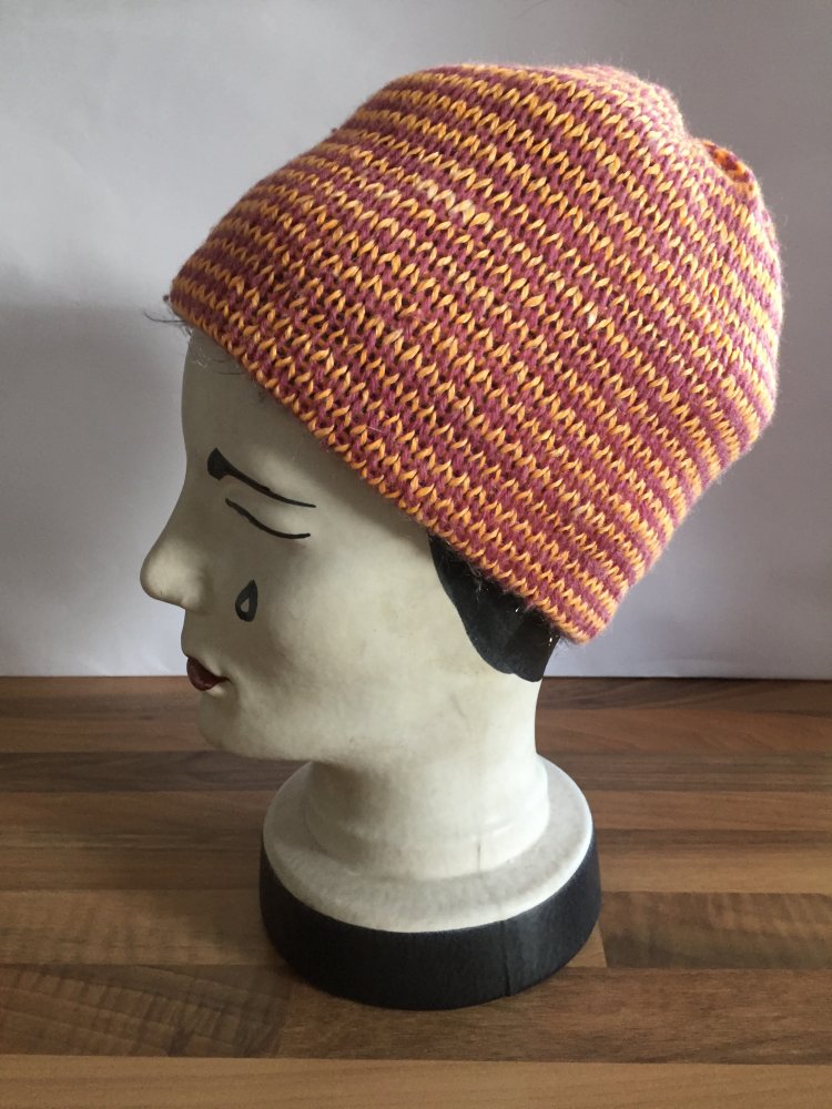 3 in 1 warme Winter Wendemütze mit tollem Farbverlauf