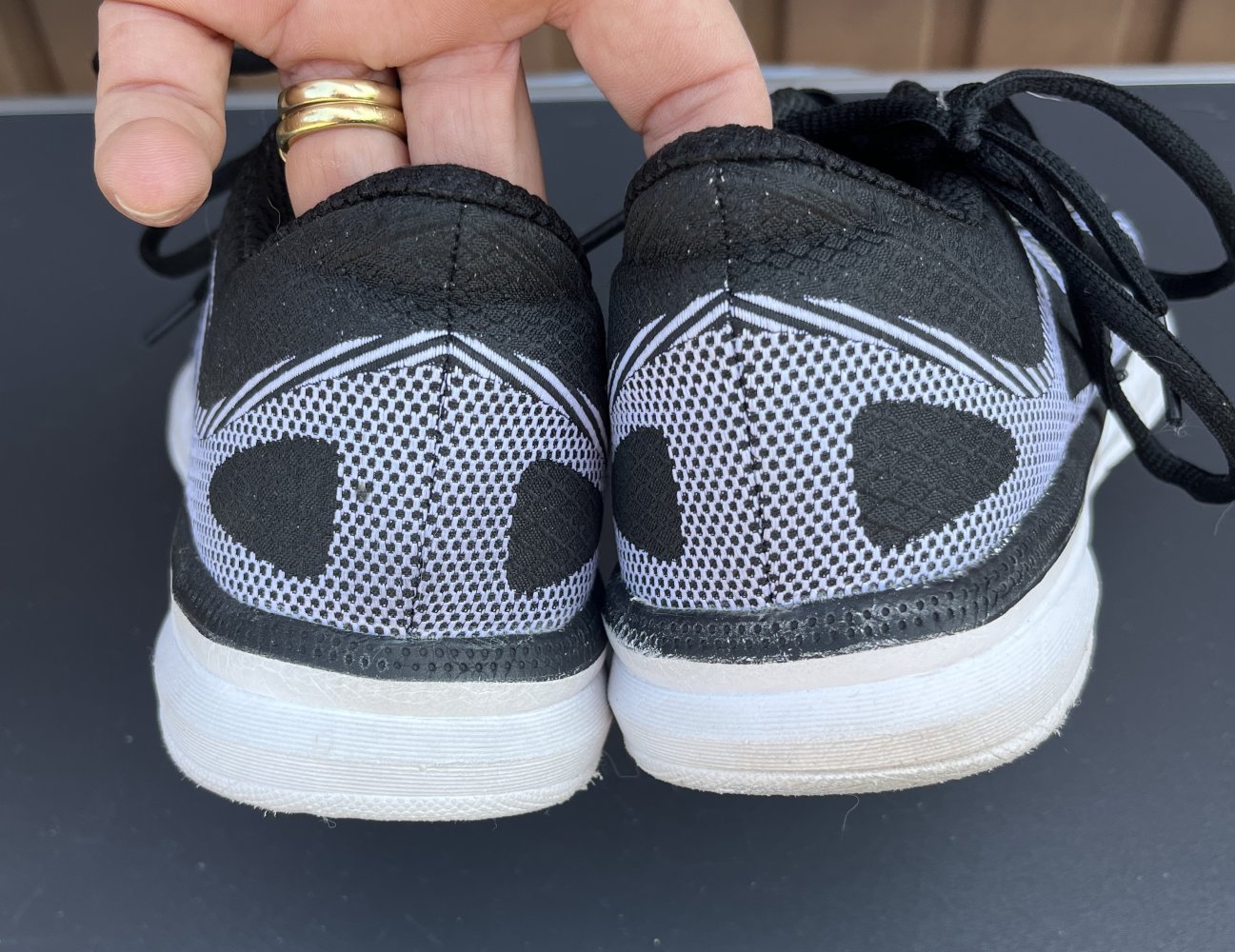 Even & Odd Active Lauf Freizeit Sneaker Gr.38 schwarz grau