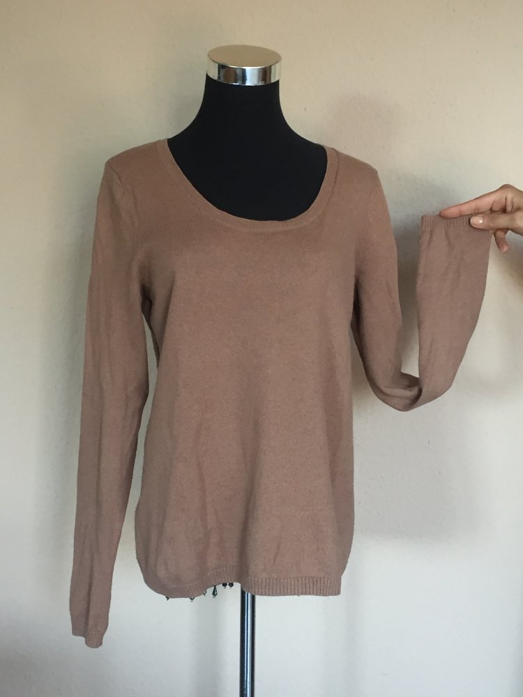 GAP Pullover Gr.M Caramel Farben mit Reißverschluss am Rücken