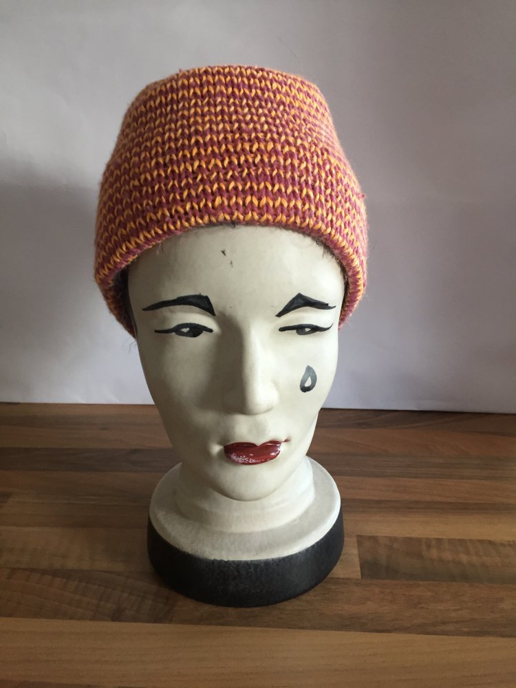 3 in 1 warme Winter Wendemütze mit tollem Farbverlauf