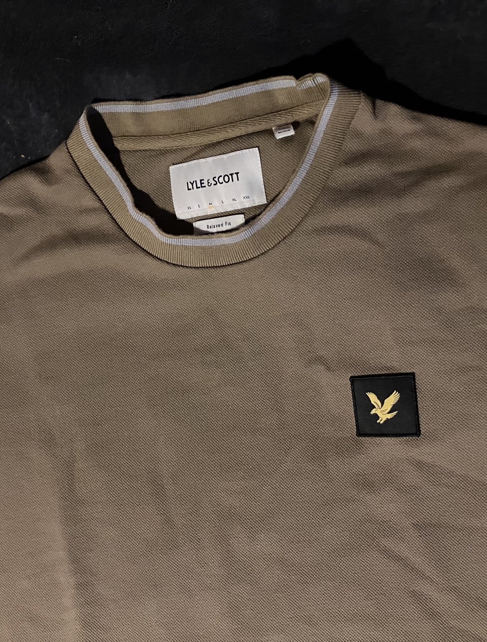 Lyle&Scott Polo T-Shirt | Gr.M | khaki