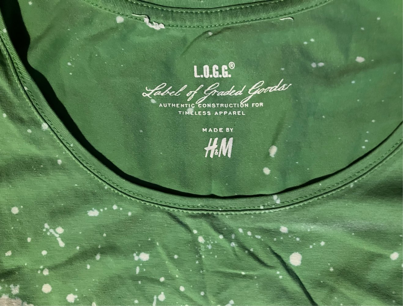 Tanktop mit Acid Bleach | Gr.M/L | Deadmaus Style