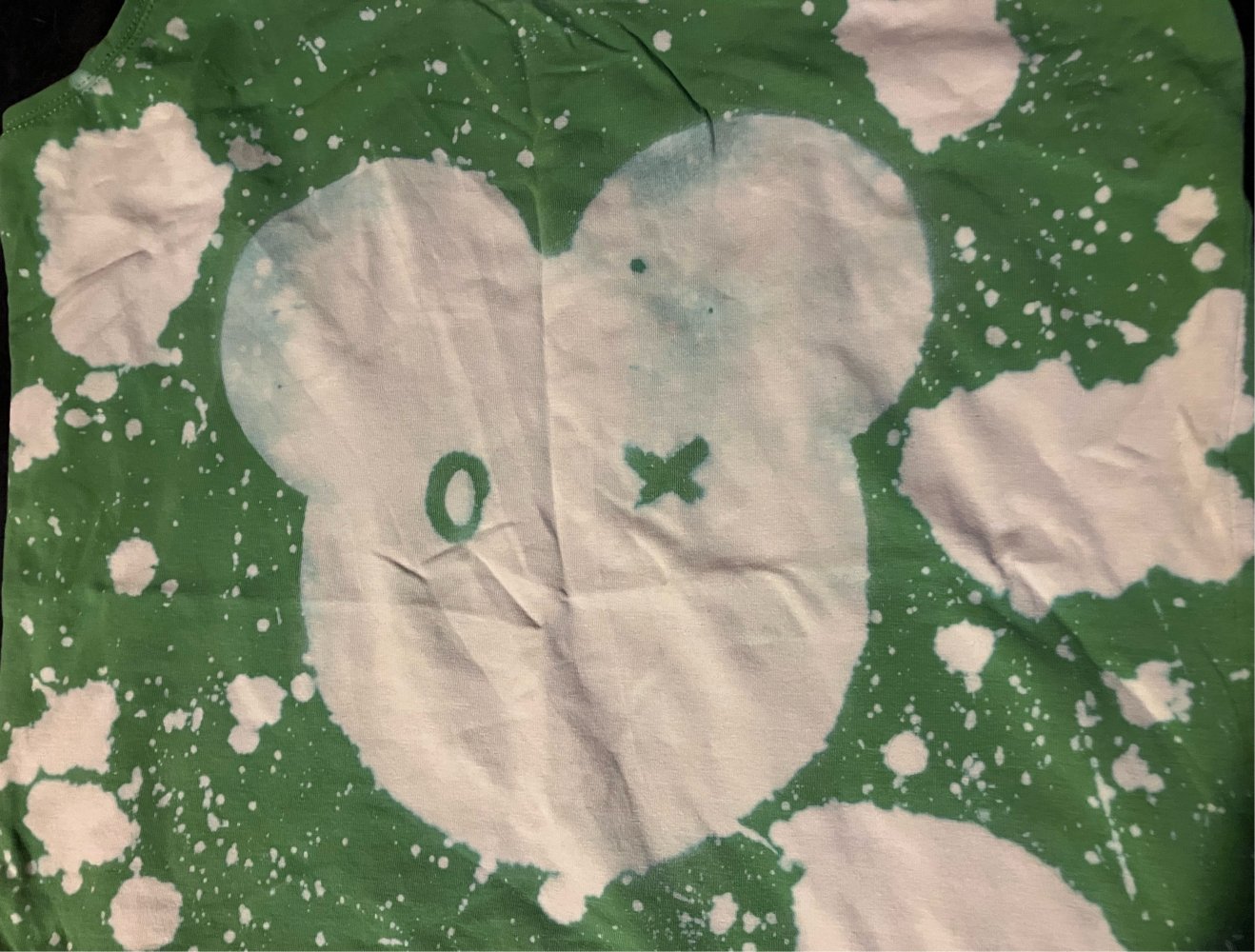 Tanktop mit Acid Bleach | Gr.M/L | Deadmaus Style