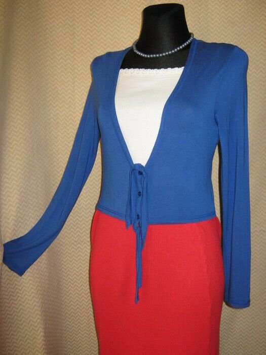 NEU * Edel * ausgefallen * Bindeband * Kurz * Corp * Feinstrickjacke * Cardigan 