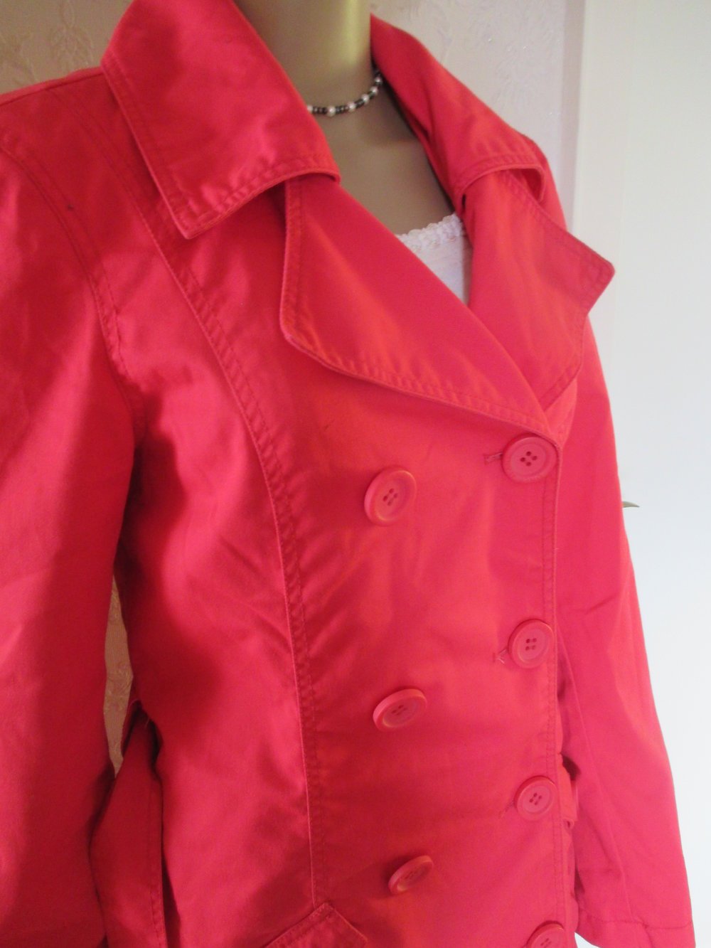   NEU * Klassisch * Sommer * Übergangs * Allwetter * Trench- Coat * Long- Jacke * Kurz- Mantel 