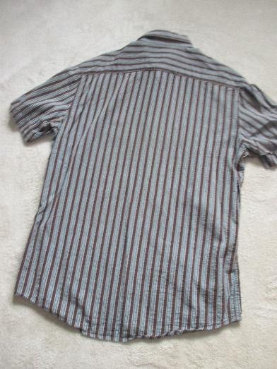 NEU * Sportiv * Business * Freizeit * Seersuker * Streifen * Kurzarm * Hemd 