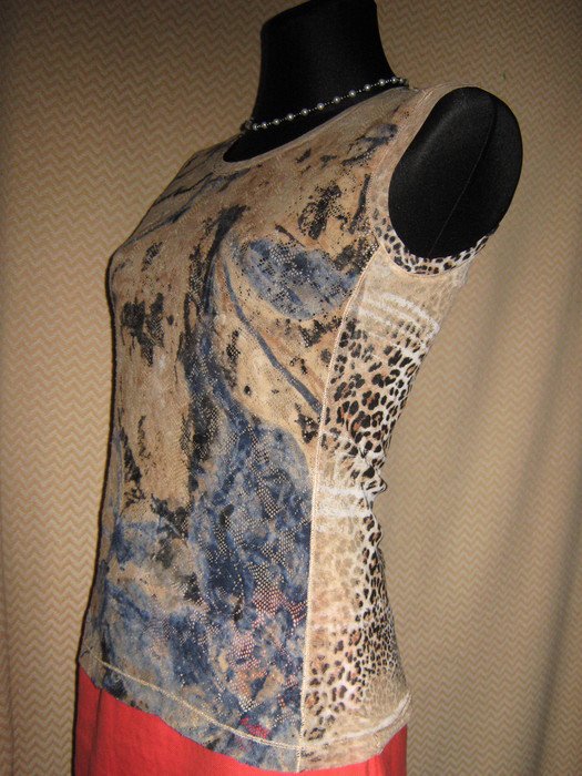 NEU * Edel * ausgefallen * Mustermix * Lace- Spitzen * Animal- Style * Träger * Top * T- Shirt 