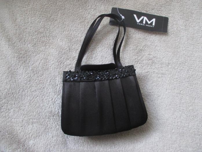 NEU mit ETIKETT * Edel * Swarovski * Strass * Glitzer * Kristalle * Perlen * Stickerei * Seiden Satin * Art- Decò * Abend * Clutch * Henkel * Hand- Tasche Bag 