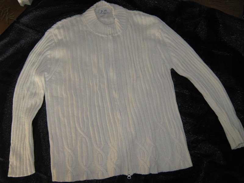 Stylisch * Doppelwege- Zipper * Grob * Strickjacke * Cardigan 