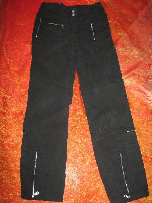 NEU * Stylisch * Zipper- Reißverschluss * Chino * Cargo * Hose 