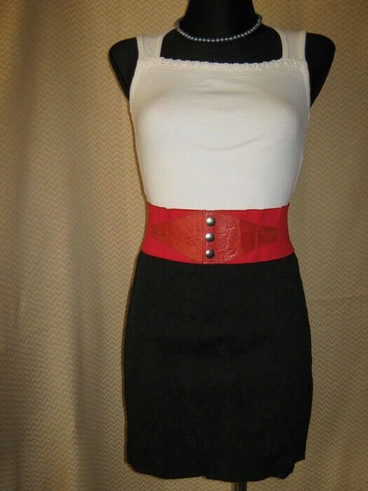 NEU * Sexy * Pencilskirt * Sekretärinnen * High Waist * Mini- Rock 