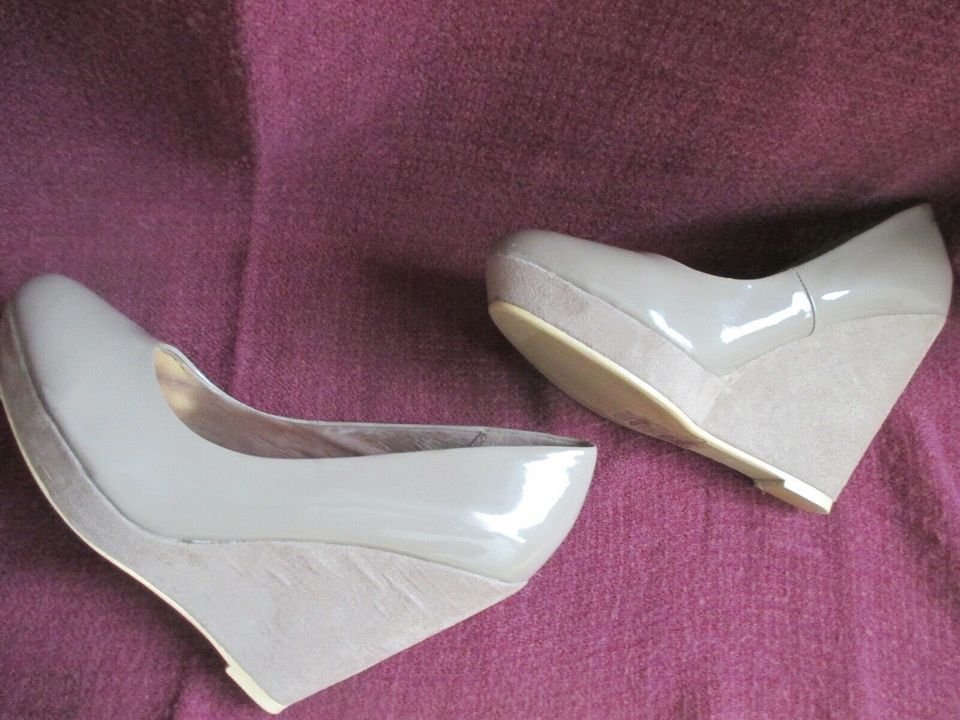 NEU * Lack * Velours * Leder * Keilabsatz * Wedges * Plateau * Pumps * Schuhe 