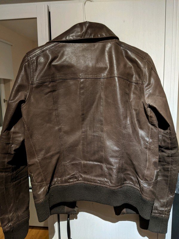 NEU * Original VINTAGE * Echt- Leder * Biker * Bomber * Flieger * Aviator * Blouson * Jacke 