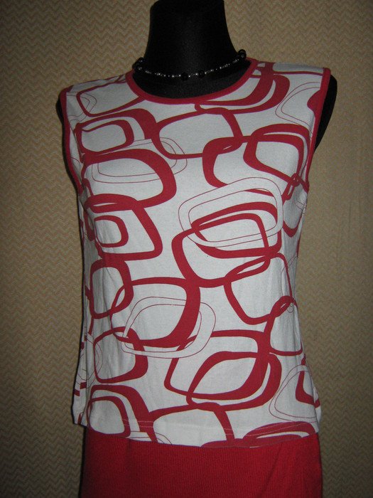   NEUw * Original VINTAGE * 60er Jahre Style * Retro * Tank * Träger * Top- T- Shirt 