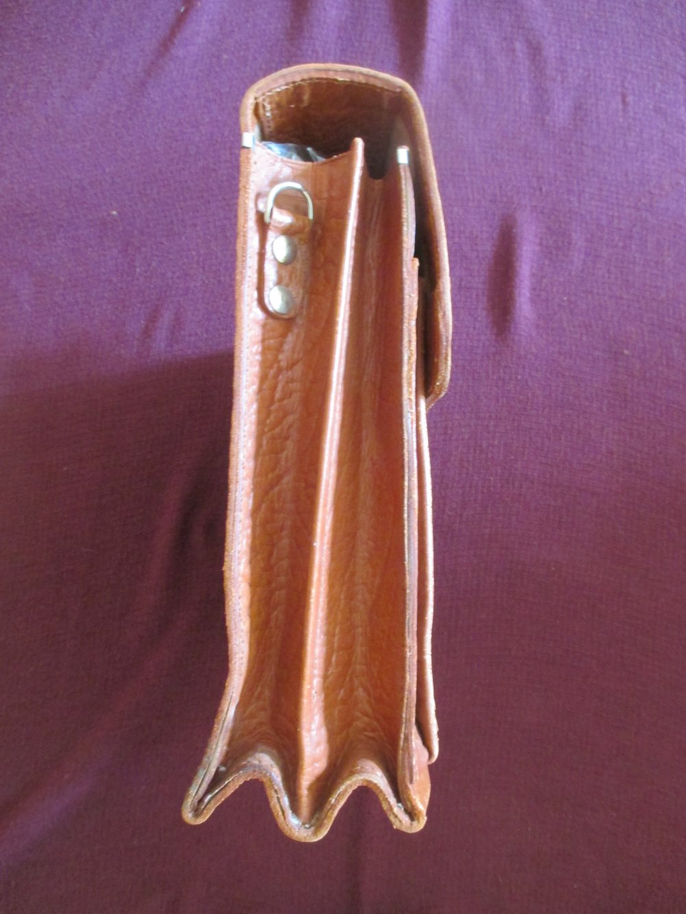 NEUw * Original VINTAGE * Echt Leder * Old- School * College BAG * Universität * Schul- TASCHE * Aktentasche * Damen * Herren * Unisex im angesagten Retro Style * caramèl- braun *