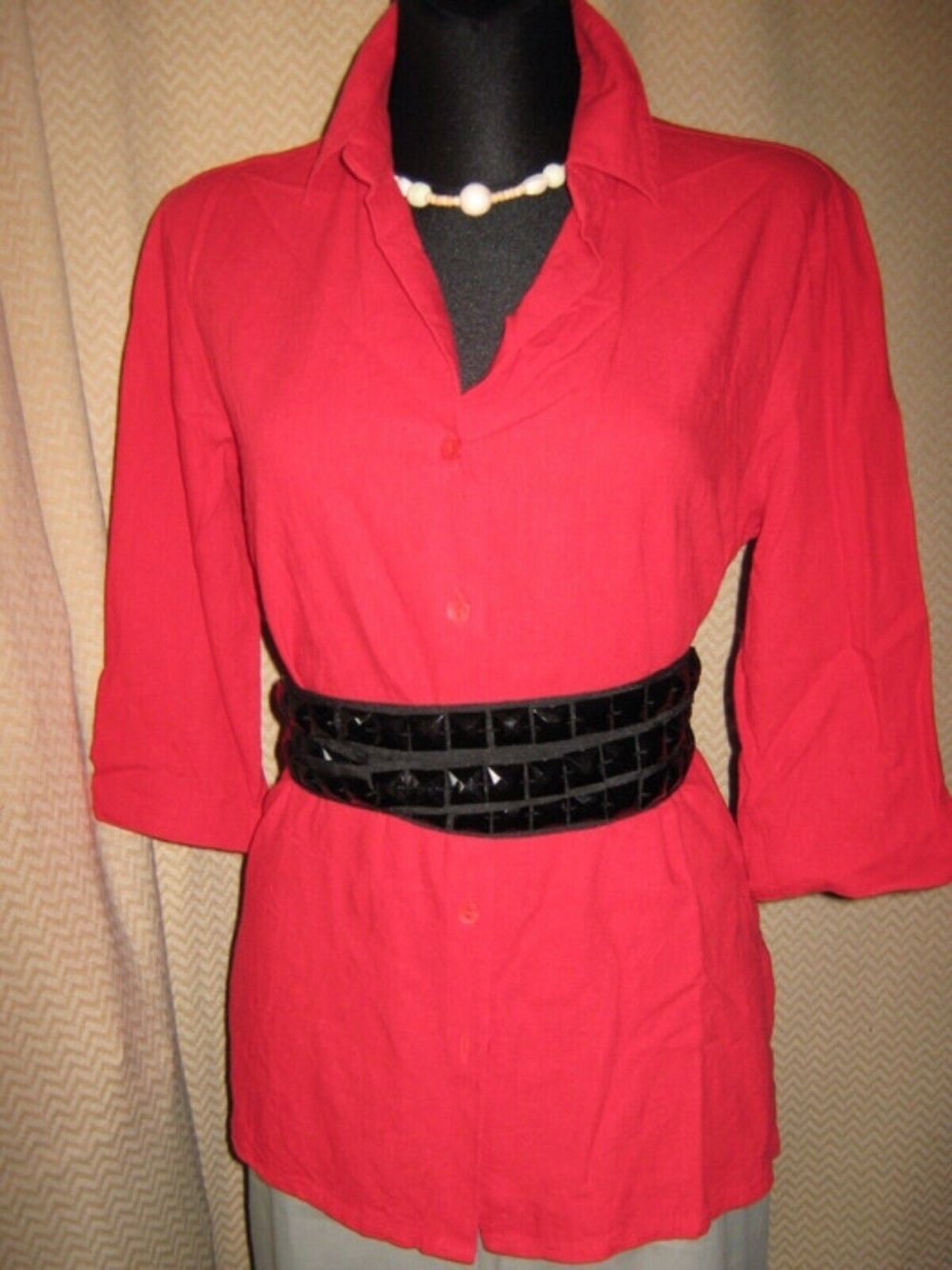 NEU * Edel * Freizeit * Business * Leinen * Dreiviertel oder Kurz- Arm * Long Hemd BLUSE 