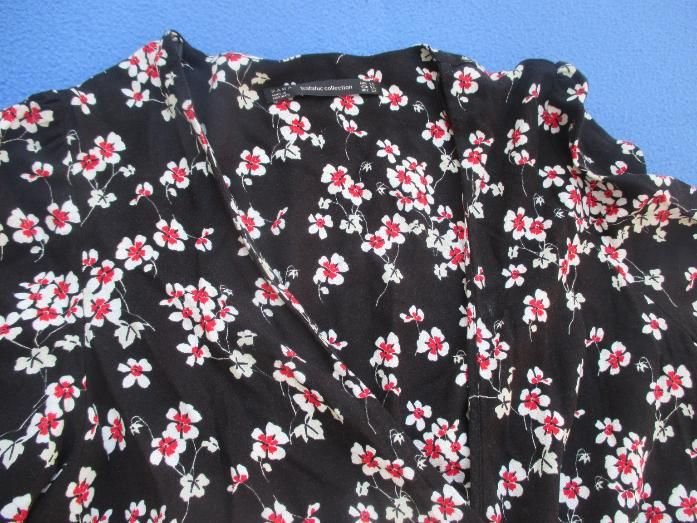   NEU * Blumen * Blüten * Flower- Power * Langarm * Wickel * Jumpsuit * Einteiler * Overall * mit kurzer Short 