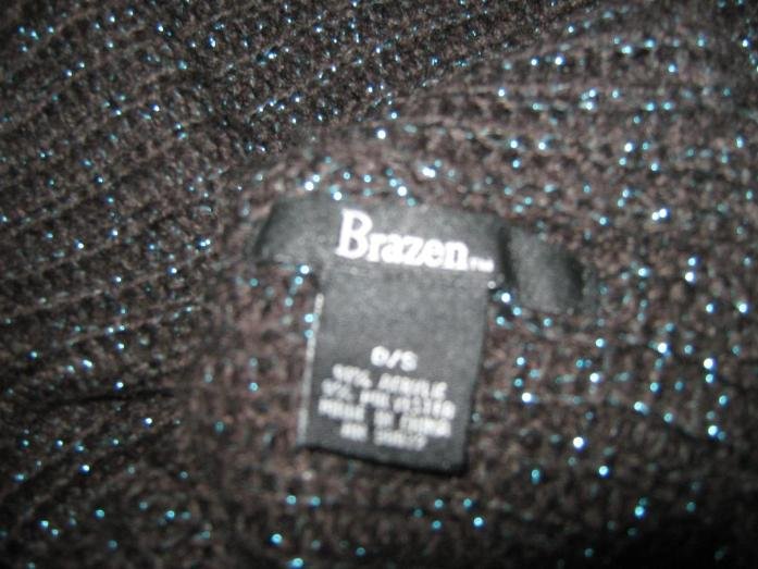 NEU * Kuschelig, wie selbst gestrickt * XXL * Lurex * Glitzer * Grobstrick * Schlauch- Schal 