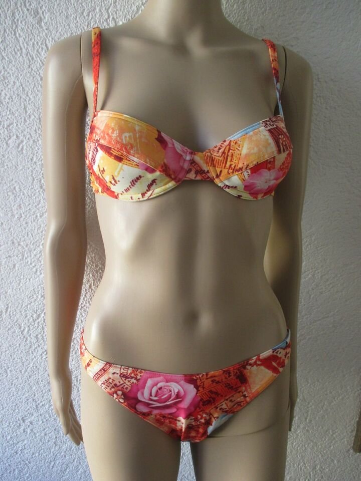 NEU * ungetragen * Rosen Romantik * Bügel * Neckholder * Bikini 