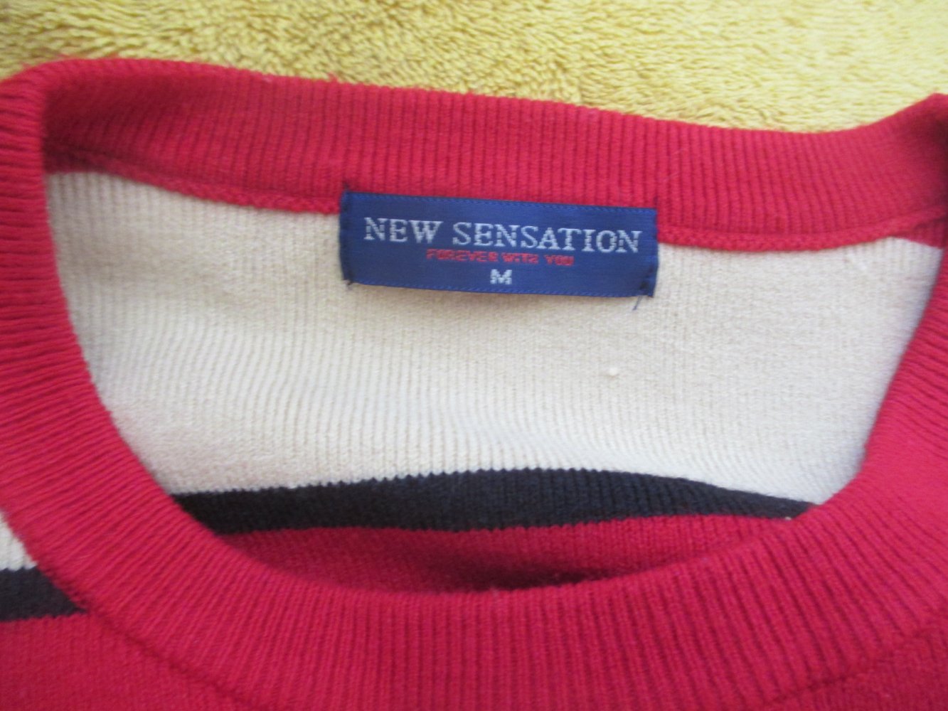 NEUw * Herren oder Damen * Unisex * Streifen * Wolle * Strick * Pullover 