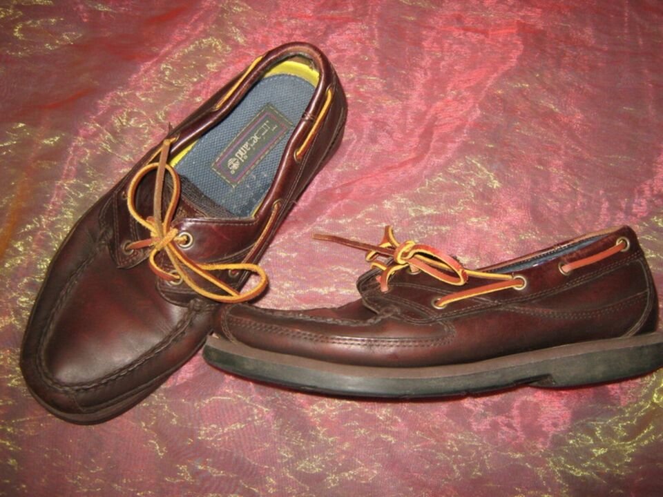  NEUw * Klassisch * Herren * Echt Leder * Segel * Schuhe * Loafers * Classic Boat Shoes 3-Eye 